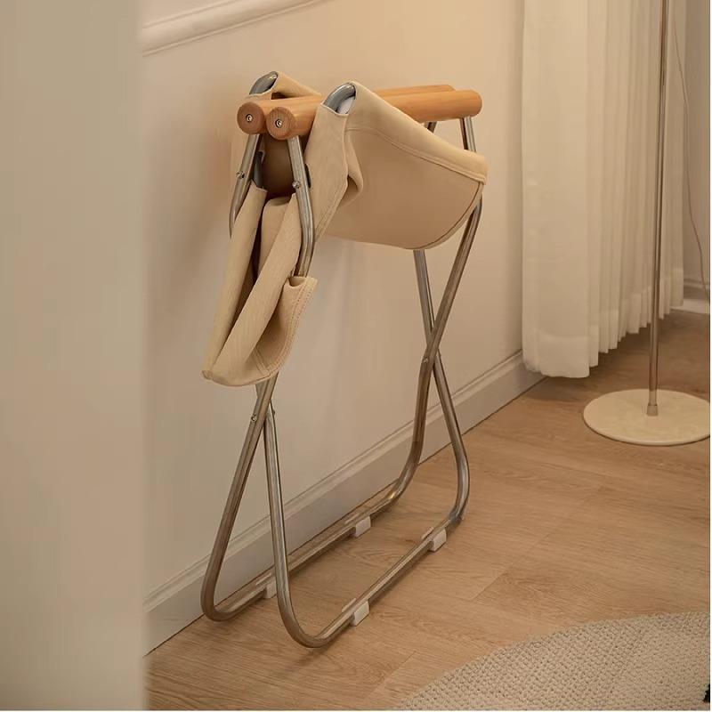 Portable Folding Chair Living Room Chairs Lazy Luxury Decorative Comfortable Balcony Armchair Aesthetic Modern Outdoor Armchairs