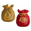 Chinese Flower Vase Planter Pot Money Bag Shape Piggy for Home Decor Gift Cabinet