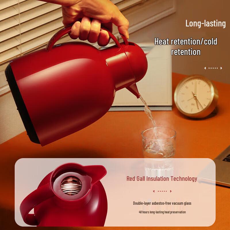 RELEA Large Capacity Glass Lined Insulated Pot