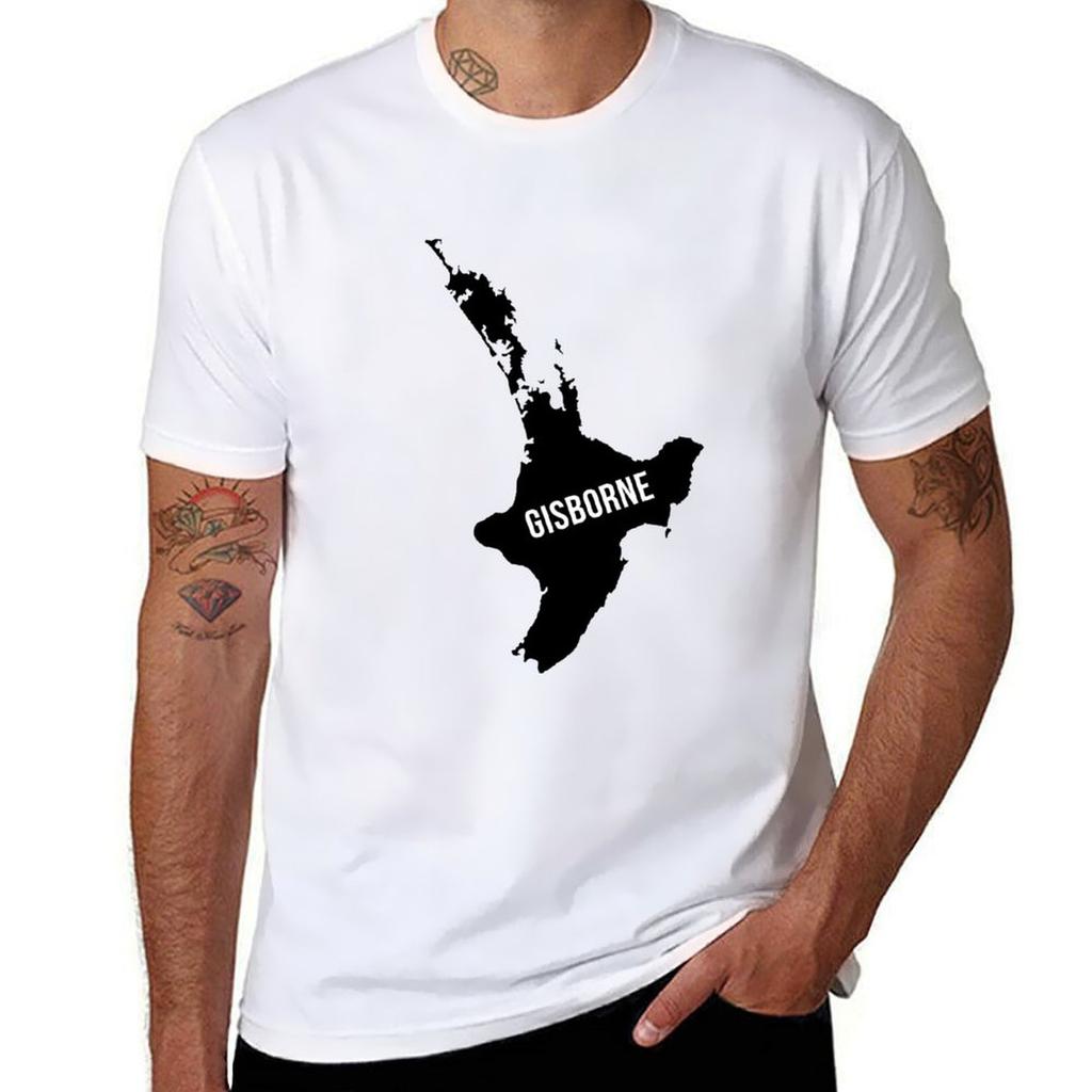 Gisborne New Zealand Silhouette Tshirt Antiperspiration Workout Top