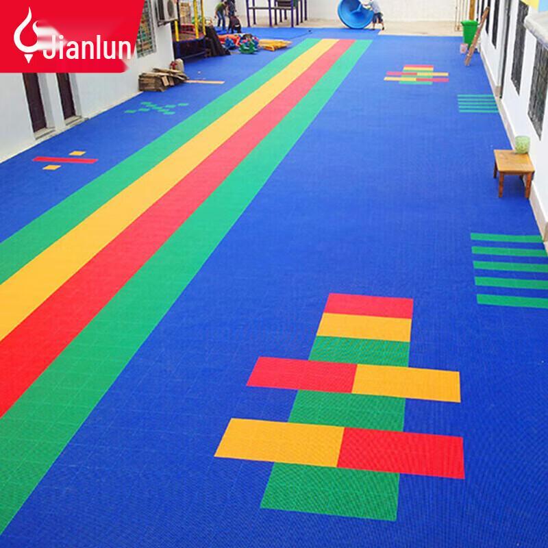 JEEANLEAN 16-Grid Soft Connection Modular Suspended Flooring