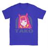 Hololive EN Ina TAKO BELL Trending T Shirts  Cotton Tee Shirt for Unisex Y2K Fun Plus Size Short Sleeve Top Tees