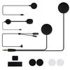 TNICER Helmet Speaker Set for the New T2Plus Model Arm and Cord (Speaker, Microphone, Microphone)