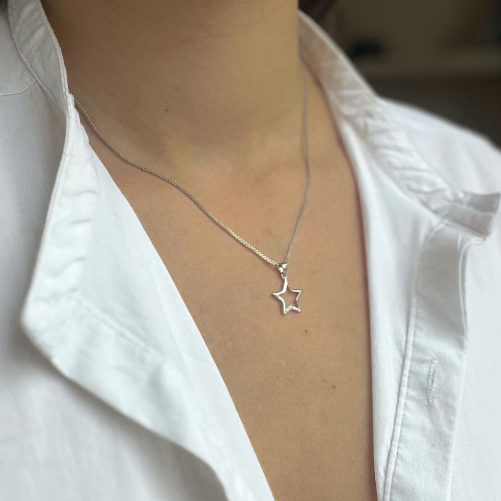 Silver Pendant with Cubic Zirkonia (2139034)