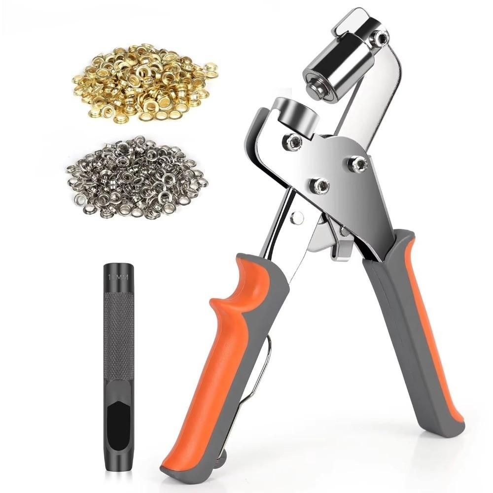 with Grommets Grommet Eyelet Plier Kit Manual Press Handheld Grommet Tool Kit  Hand Tool