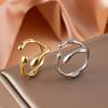 Fashion Silver Color Irregular Open Rings for Women Teens Minimalist Metal  Hollow Adjustable Finger Ring Jewelry Birthday Gifts