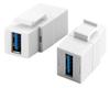 Moduł adapter keystone usb 3.0 gniazdo usb-a gniazdo usb-a