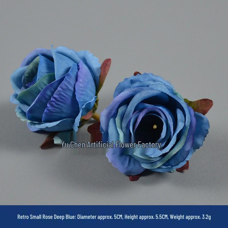 Monet-Inspired Hazy Blue Silk Flower Arrangement for Wedding Decor