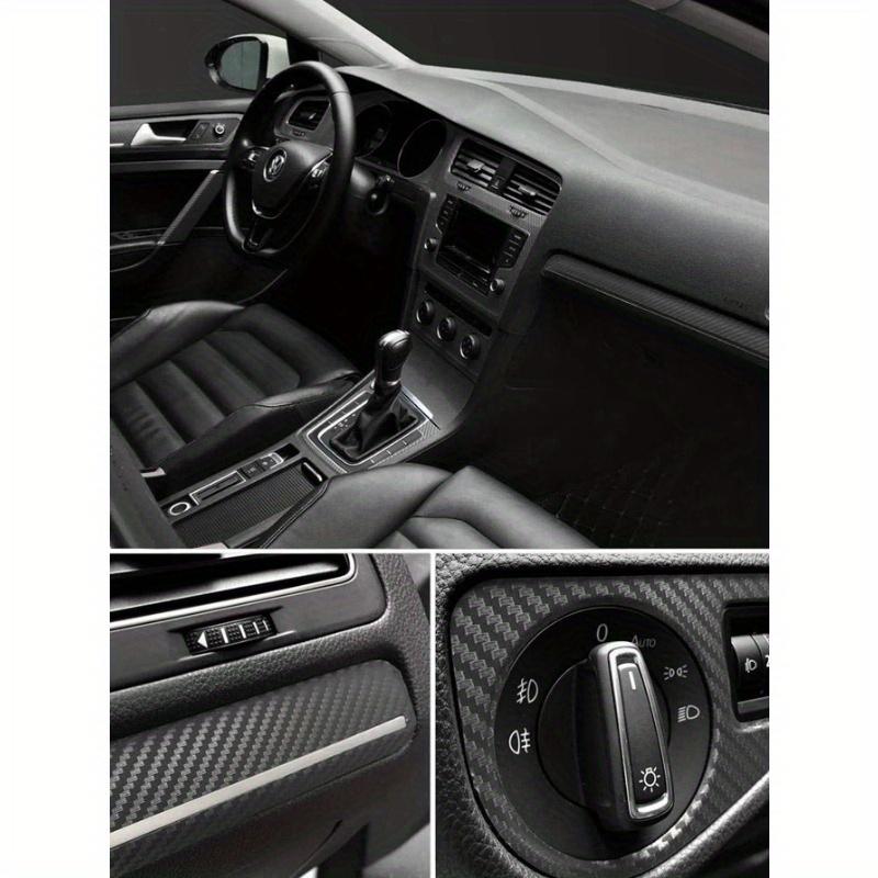 30cm X 127cm 3D Car Carbon Fiber Wrapping Vinyl Film Stickers