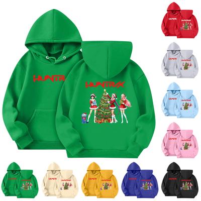 Genç Kızlar İçin Sweatshirtler Kapşonlu Uzun Kollu Bağcıklı Kazak Sevimli Büyük Boy Kapşonlu