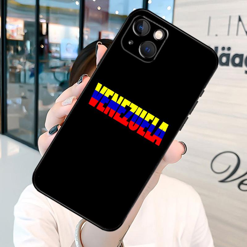 

Venezuela Flag Bumper Phone Case For iPhone 11 12 13 14 15 16 Pro X XR XS Max Plus Back Cover iPhone 13