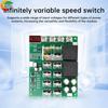 DC11-11V 61A DC Brush Motor Speed Switch Adjustable Forward Reversal Speed Controller Module 11V 11V 16V 18V