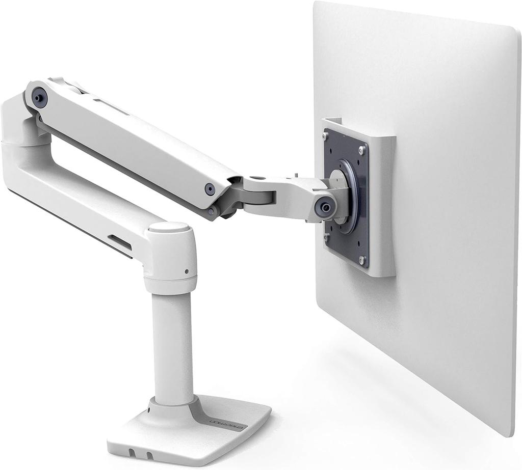 ERGOTRON LX Desk Monitor Fits up to 34 inches VESA Product Number Arm, White, (3.2-11.3 kg), Compatible, 45-490-216