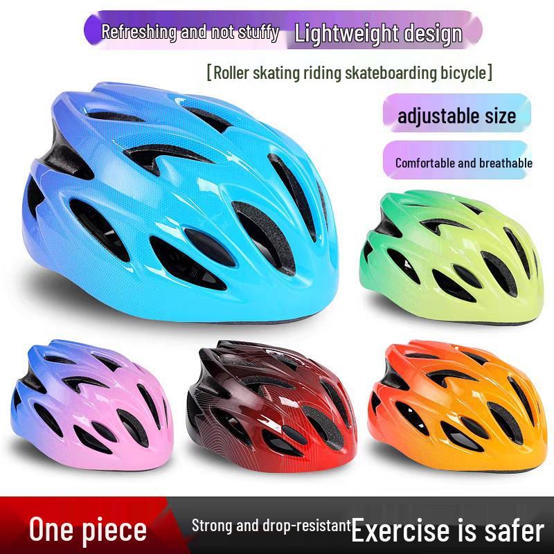 Children s Protective Multisport Helmet for Skating, Cycling, and Ice Skating Yellow-Blue