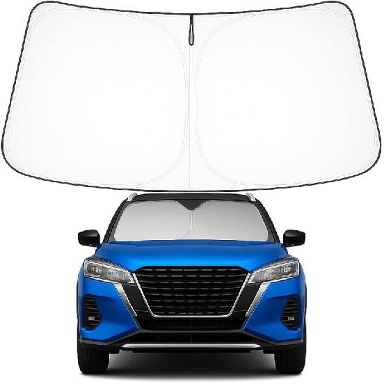 Proadsy 2025 Upgrade Front Windshield Sun Shade Foldable RAV4 Sunshade Protector Fit -2025 RAV-4 SUV Crossover, TRD Off-Road, LE XLE Premium Limited