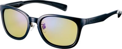 Sports Polarized Sunglasses DF Pathway BK Black Width X Height [SWANS] PW-0168 14.1cm 4.5cm