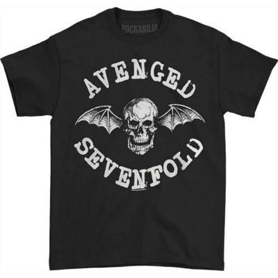 Avenged Sevenfold Unisex Adult Classic Death Bat Cotton T-Shirt