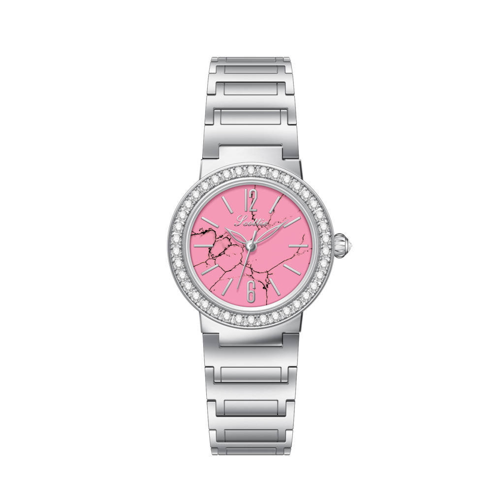 Fashion Temperament Rhinestone Women S Watch Commuter Steel Belt Watch Niche Simple Quartz Watch