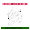 10PCS Door Trim Panel Retainer Clip Rivets Plastic For Nissan March K12 Avenir W11 NV200 M20 Patrol Y61 Prairie M12 Expert VW11