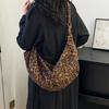 Soft Trendy Zipper Nyl Leopard Print Handbag 2026 High Quality Versatile Shoulder Bag Large Capacity Popular Fashi Tote Bag