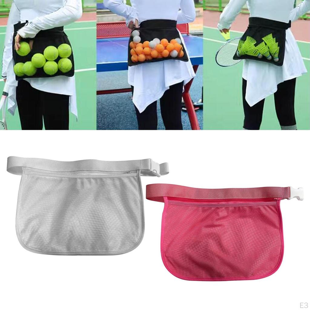 Portable Tennis Ball and Golf Balls Holder Bag for Sports Enthusiasts