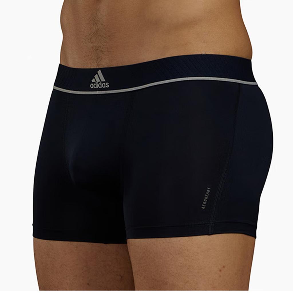 Adidas Logo Pattern Breathable Mid-Rise Underwear 3-Pack Men Underwear 4A3M04-907