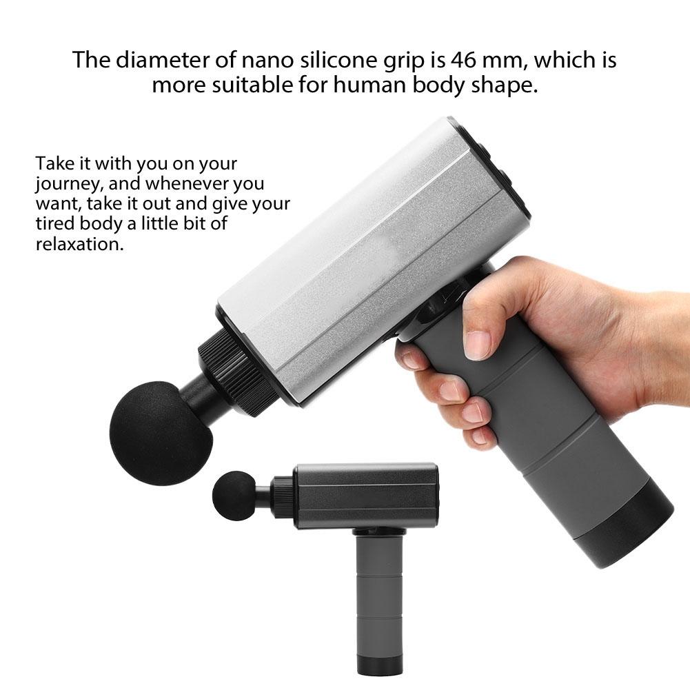Handheld Electric Deep Muscle Massage Therapy Device Fascia Massage Gun Body Muscle Massager