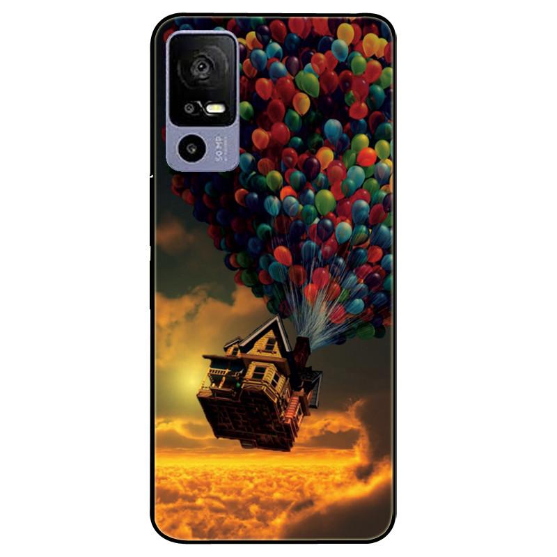 For TCL 40R 5G Case 6.6'' Silicone Soft Fashion TPU Phone Cover for TCL 40 R 5G Cases T771K T771A T771H Bumper Funda For TCL 40R