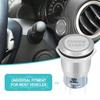 ZenithAur Car Engine Start Push Button Switch Zinc Alloy LED