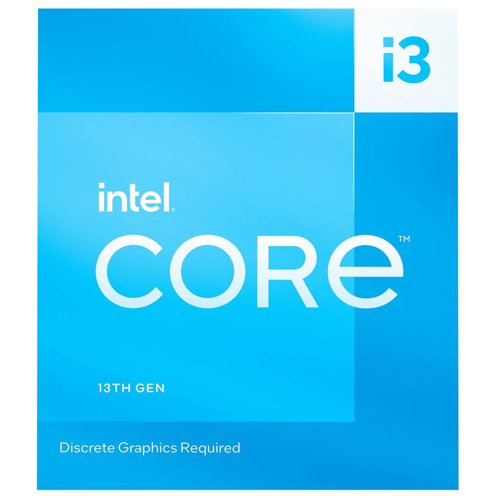 Intel INTEL CPU No Graphic Function Domestic Authorized Distributor Product RPL-S CoreI3-13100F 4/8 4.50GHz 6xx/7xxChipset