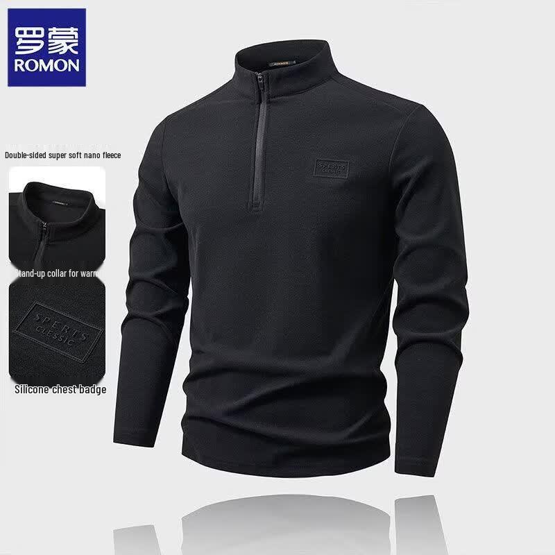ROMON Men s Nano Fleece Half-Zip Sweatshirt 4XL