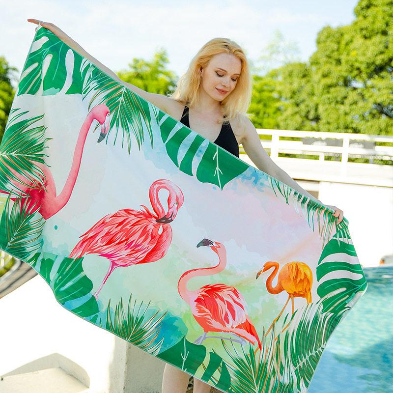 

Extra Large Quick-Dry Swimming Bath Towel for Adults Absorbent Beach Sports Towel Suitable for Fitness W40*H60(CM)