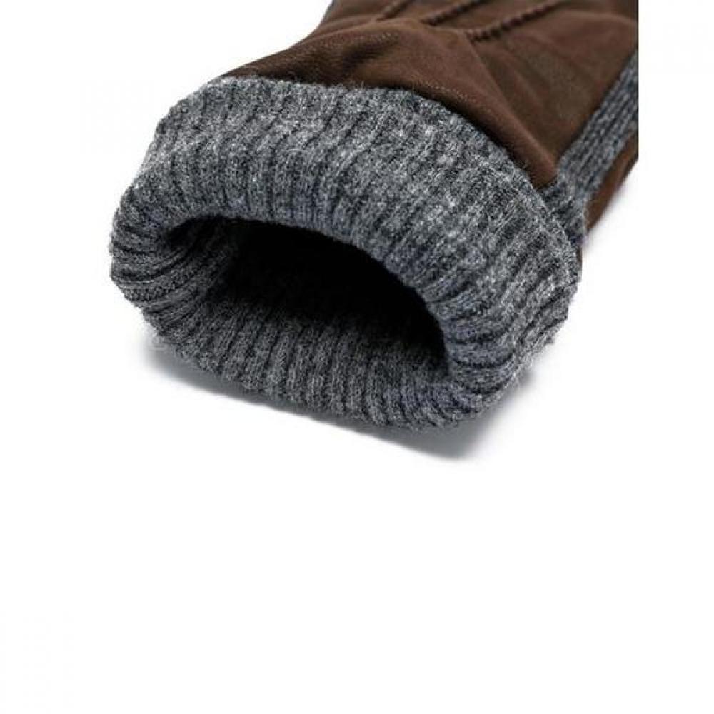 DakS Men S gloveS Brown goatSkin Suede Dcgv0f172