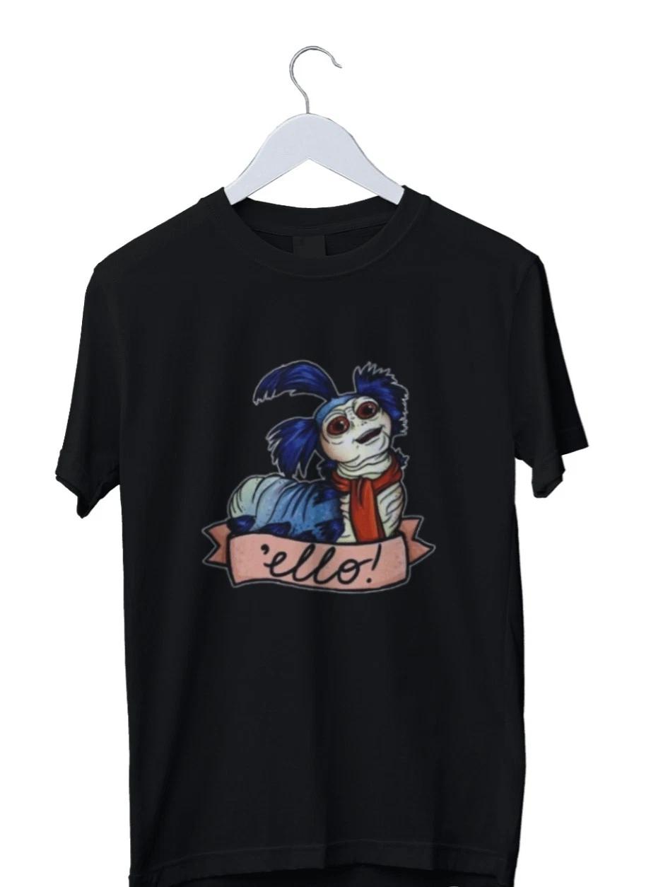 Men s Casual Graphic Ello Labyrinth Worm Art Cool Graphic T-shirt M... XXL