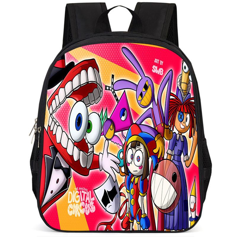 The Amazing Digital Circus 15 Inch Backpack Stylish Oxford Cloth Student Bag