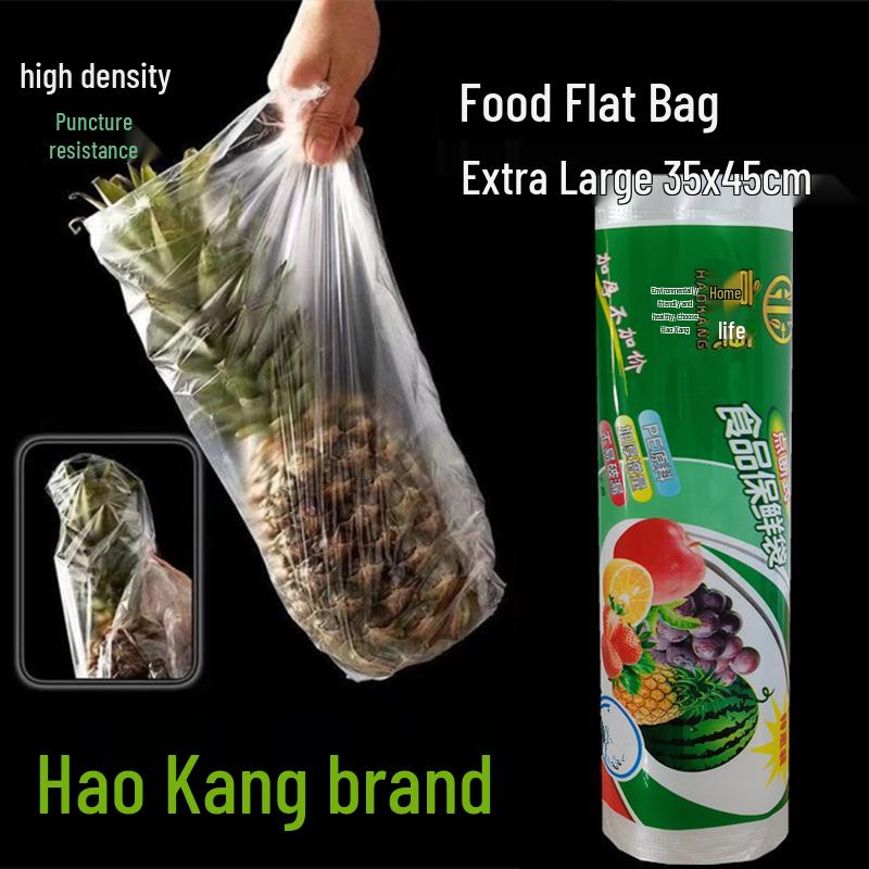 Extra-Large Food-Grade Thickened Fresh-Keeping Bags for Household & Commercial Use
