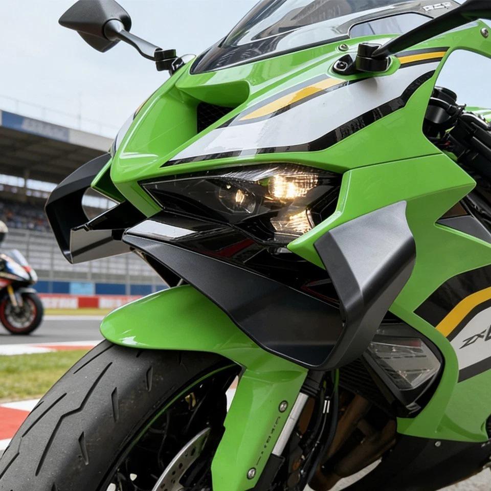 Kawasaki ZX-6R (2024–2026) Vorderer Seitenverkleidungs-Windabweiser.