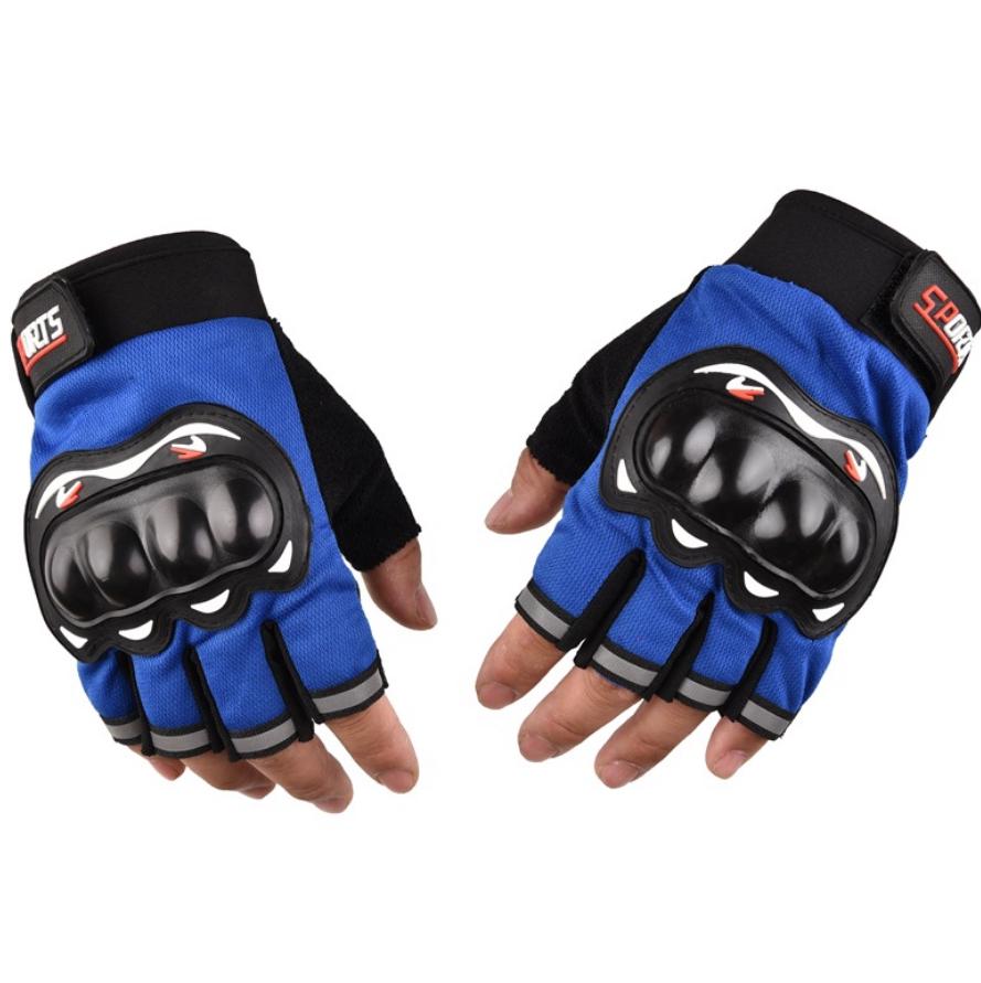 Paar handschoenen Carbon Fiber Bike Motor Motor Racing Handschoenen