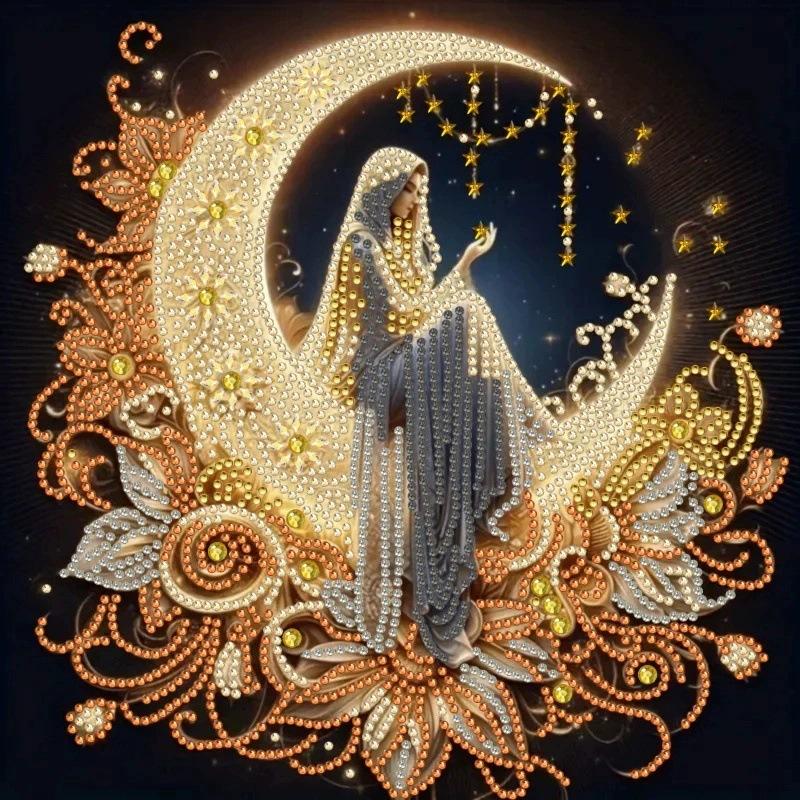 Diamond Painting, Special-Shaped Diamond Painting, Handmade Sticker Material Package 30 * 30 Diamond Sticker Diy Decorative Painting Cross-Border