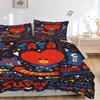 3pcs BT21 Tata Heart Bedding Set: Perfect for Bedroom or Guest Room. Soft and Comfortable with No Core Included yy251009219