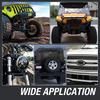 8inch LED Light Bar Floodlight Yellow Beam Ultra Strip LED Bar Work Light  Driving Fog Lamp for 4x4 Offroad Motorcycle SUV Truck