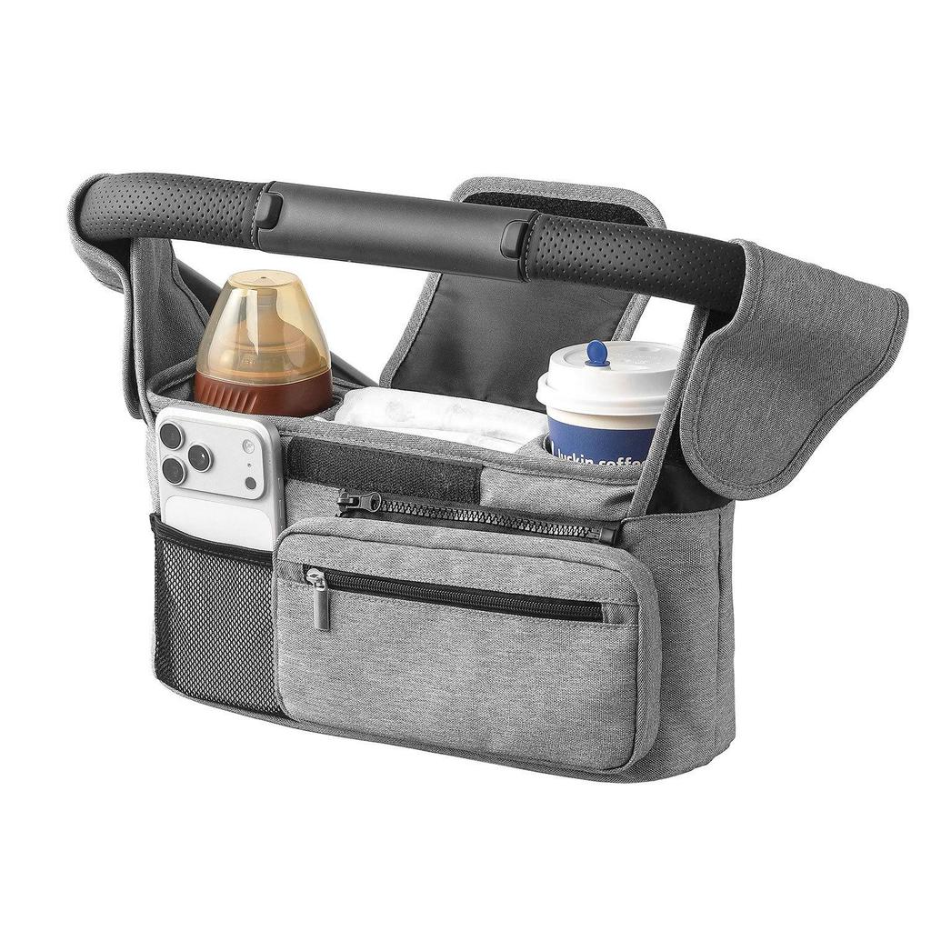 Multifunktionale Baby-Kinderwagen-Hängeaufbewahrung & Wickeltasche mit großem Fassungsvermögen