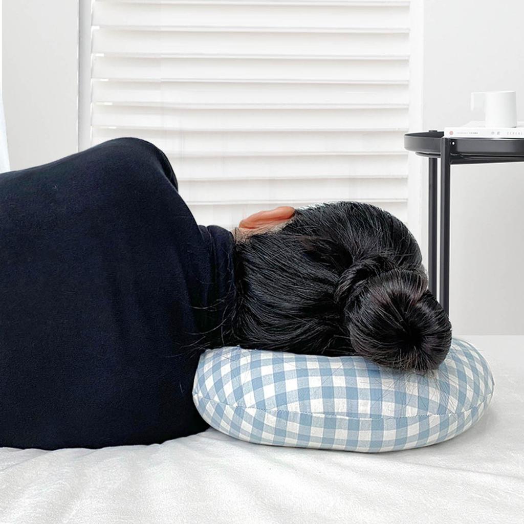 Soft and Supportive Pillow with Ear Hole Neck Pillow for Side Sleeping Ear Cushion for Comfort &Pressure Relief