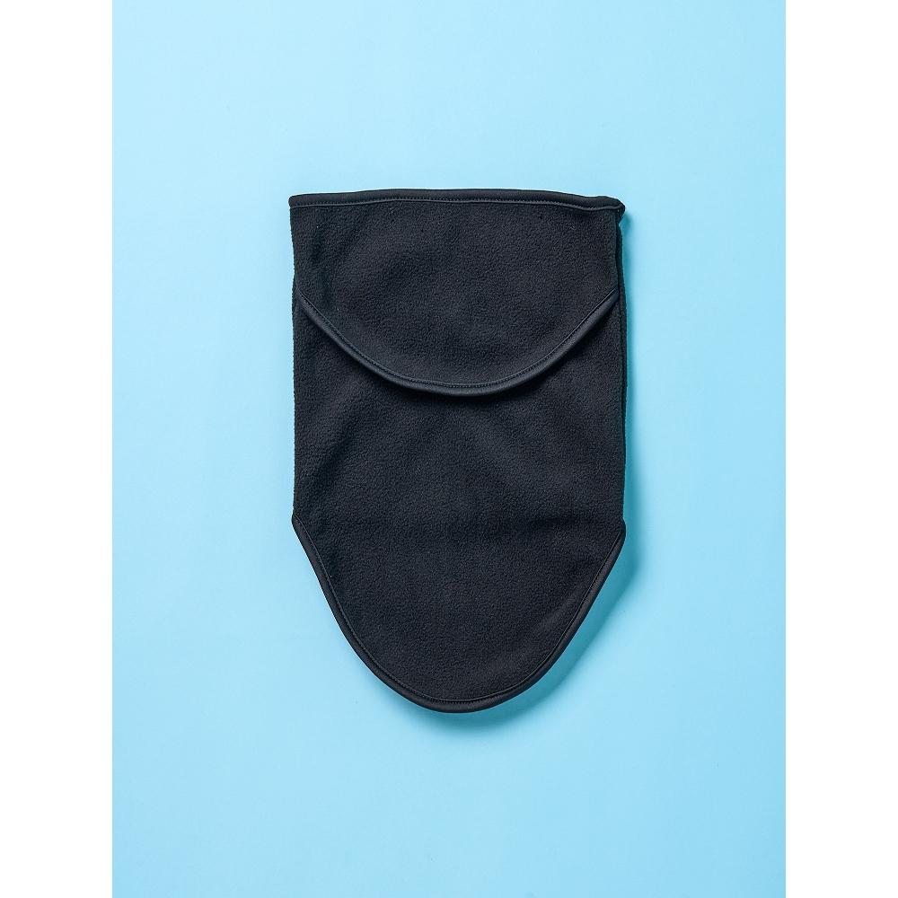 Daiso Integrated Forehead Cover Warmer Black
