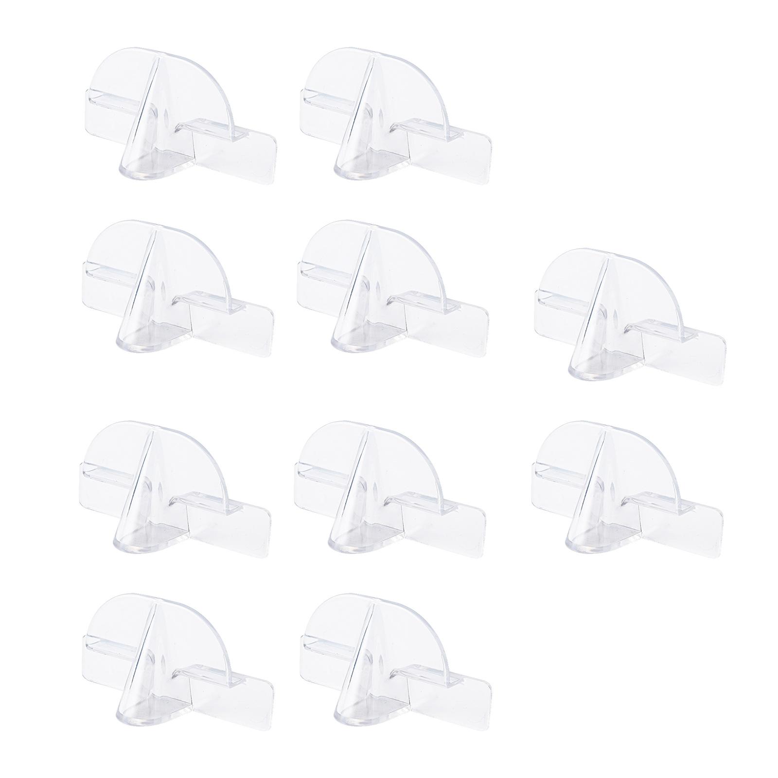 

10 шт. настенный держатель для очков подставка органайзер для очков пластиковая стойка для солнцезащитных очков для домашнего офиса декор