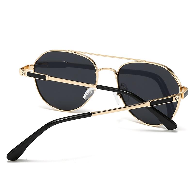 European And American Narrow Frame Foreign Trade Trendy Street Style Modern Charm Retro Sunglasses 14107