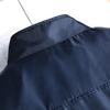 Wintermantel Einfarbig Strickjacke Umlegekragen Winddicht Herrenjacke für Outdoor