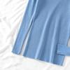Damen V-Ausschnitt Pullover Slim Pullover Eng Langärmlig Einfarbig Einheitsgröße Strickware Frühling Herbst Pendeln