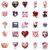 50 PCS LOVE Couple Stickers - Romantic Valentine Decals for Phone Case, Suitcase, DIY Gifts