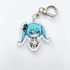 Anime PJSK Project Sekai Colorful Stage Character SD Cosplay Keychain Bag Pendant Acrylic Keyrings Key Chain Ornament Decoration